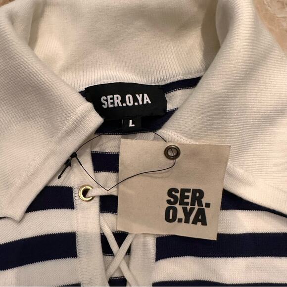 SER.O.YA ROSE KNIT TOP | SLIGHTLY USED - Picture 8 of 8